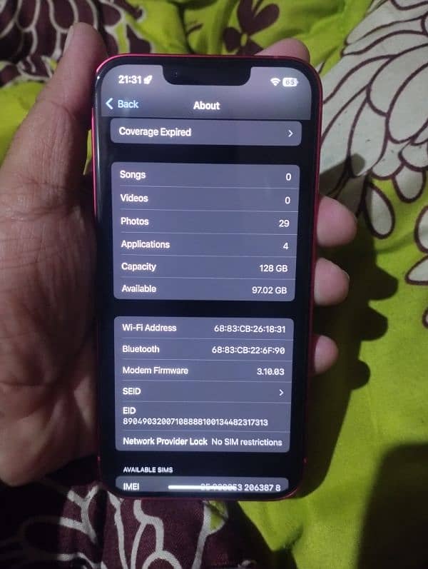 iphone 14 128 gb non pta LLA 0