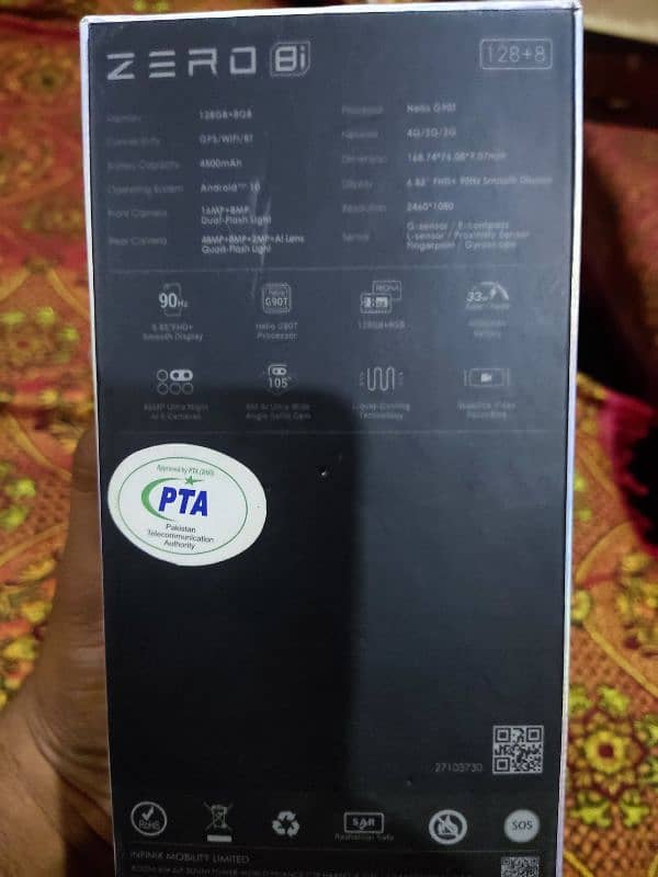 Infinix zero 8i 8