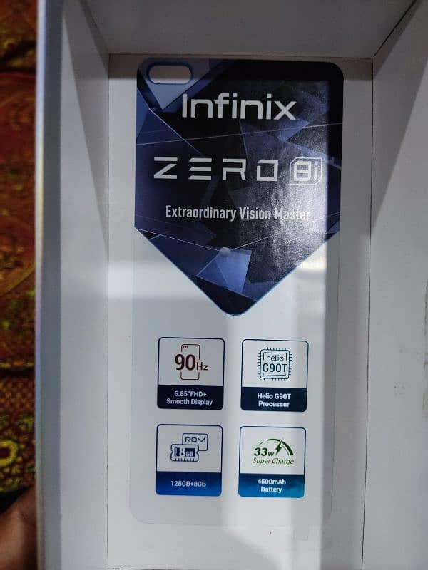 Infinix zero 8i 9