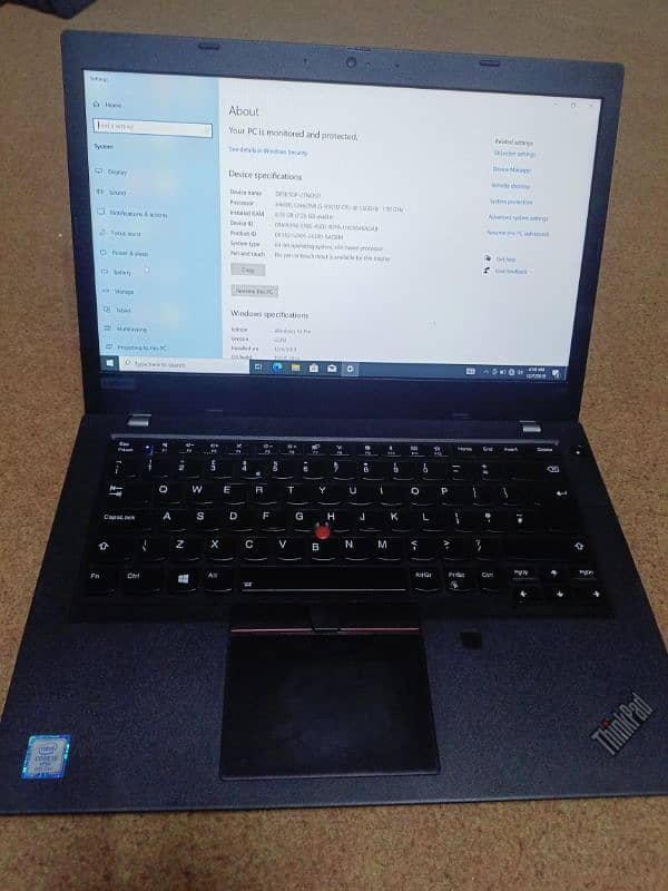 Lenovo Think pad , Core i5, 8th Generation 3