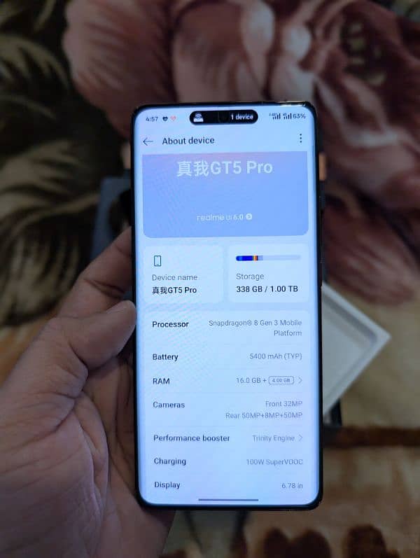 Realme gt5 pro 16gb 1tb 11