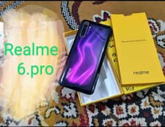 Realme 6. pro 8.128 complete box with original charger