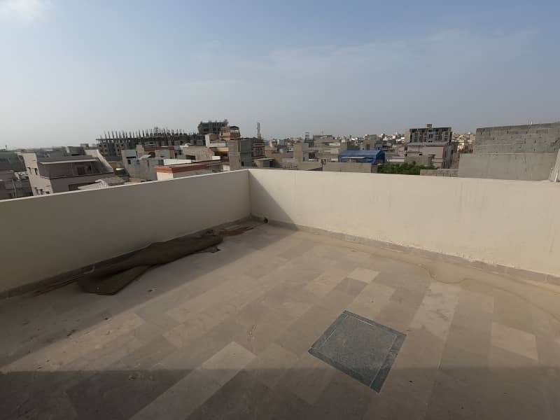 Corner Penthouse Of 95 Square Yards In Malir Near Jamia Milia College At Muhammad Ali Shaheed Society. 7