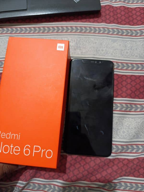 Redmi note 6pro 3/32gb pta approved 1