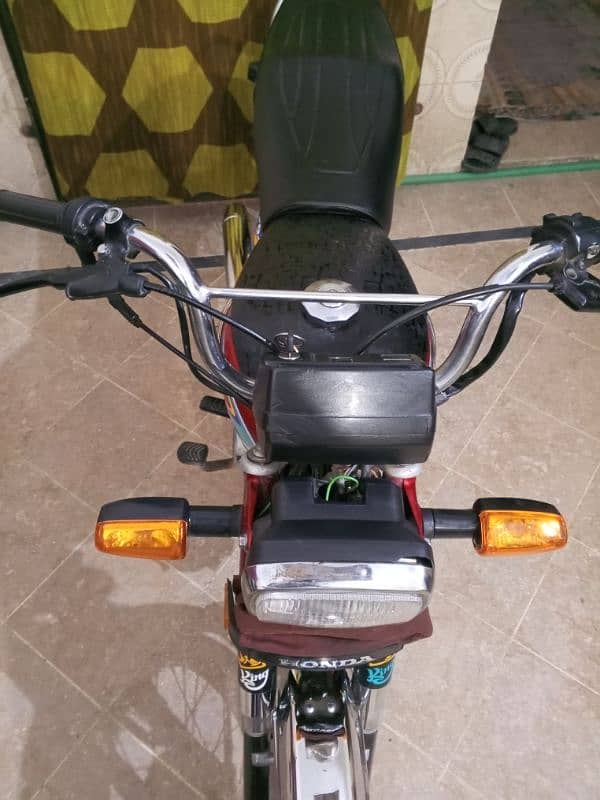 Honda 70 bike condition 10 by 10 model 19 0