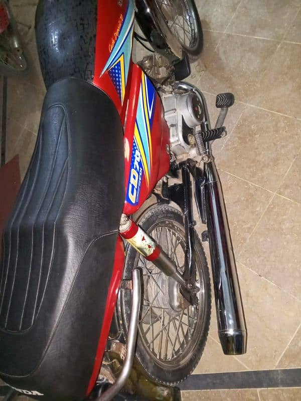 Honda 70 bike condition 10 by 10 model 19 5