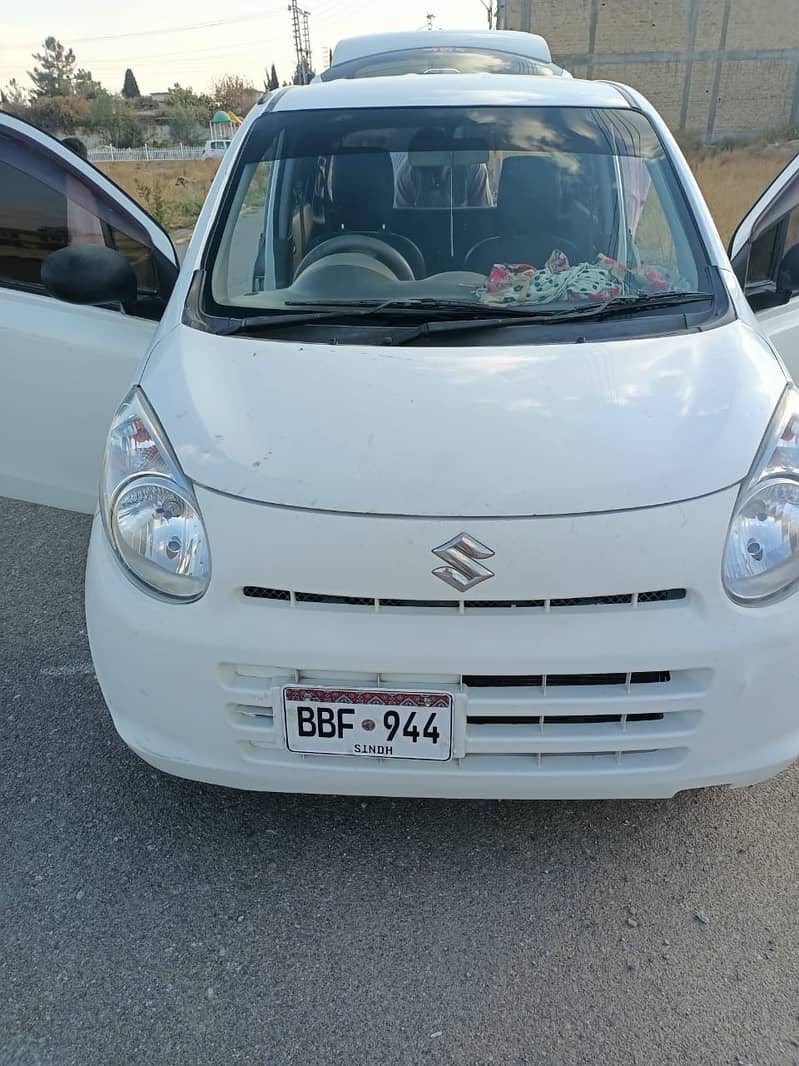 2012 model altou white color fresh car new tire 1