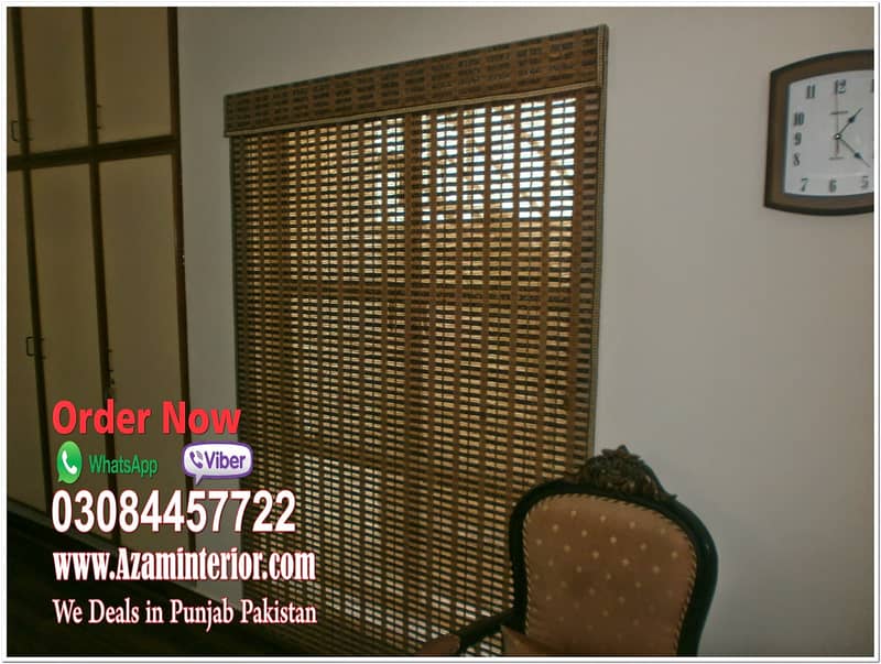 Roller Blinds / Window Blinds/Zebra Blinds/Wooden Blinds/Bamboo Blind 14