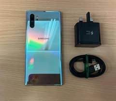 Samsung note 10 plus 12/256 GB 03230916581 my what'sap