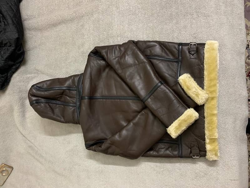 wome winter jacket ,genuine leather jacket ,Fur jacket 4