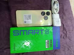 infinix smart 8 ram 4+4,64