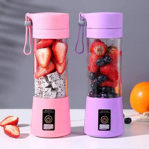 Mini Portable Rechargeable Juicer - Best for Gym shakes 3