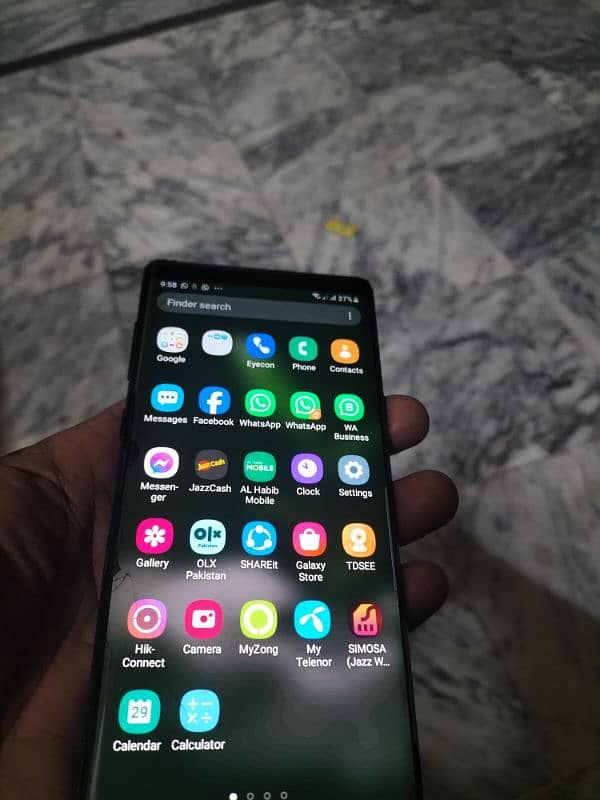 Samsung Galaxy note 9 0