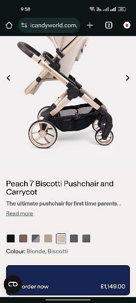 icandy pram for sale , baby pram london brand 7