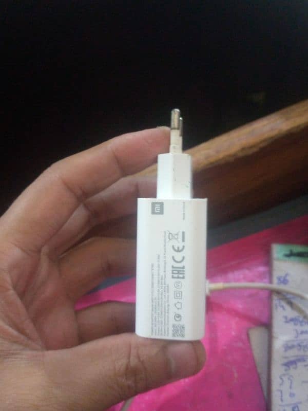 Xiaomi charger 33 watt and cable. . . janwan 100% 1