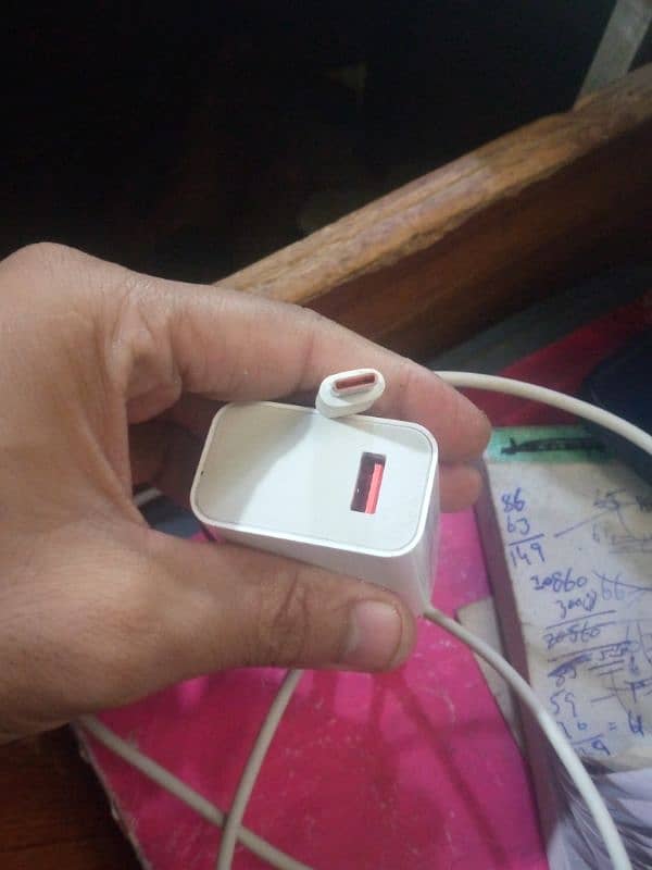 Xiaomi charger 33 watt and cable. . . janwan 100% 6