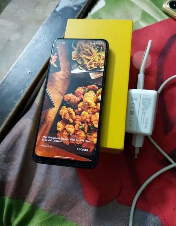 realme 7 pro 8gb 128gb. . . . Box charger available Exchange possible hy 2