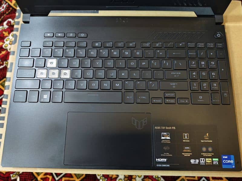 ASUS TUF DASH F15 GAMING LAPTOP 4