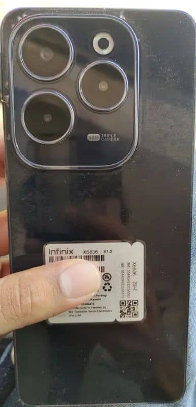 Infinix Hot 40 256/ 8+8 GB Black 0