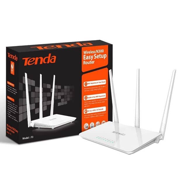 tenda router model f3 0