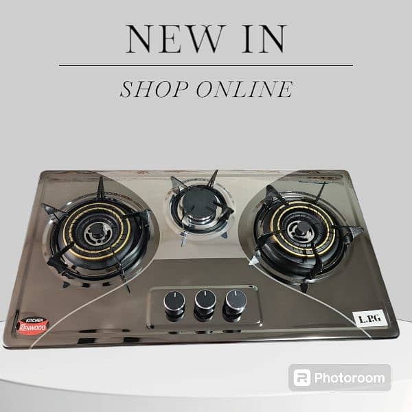 Steel gas hob China burner 2