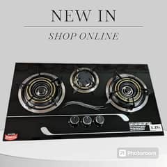 Glass gas hob China burner