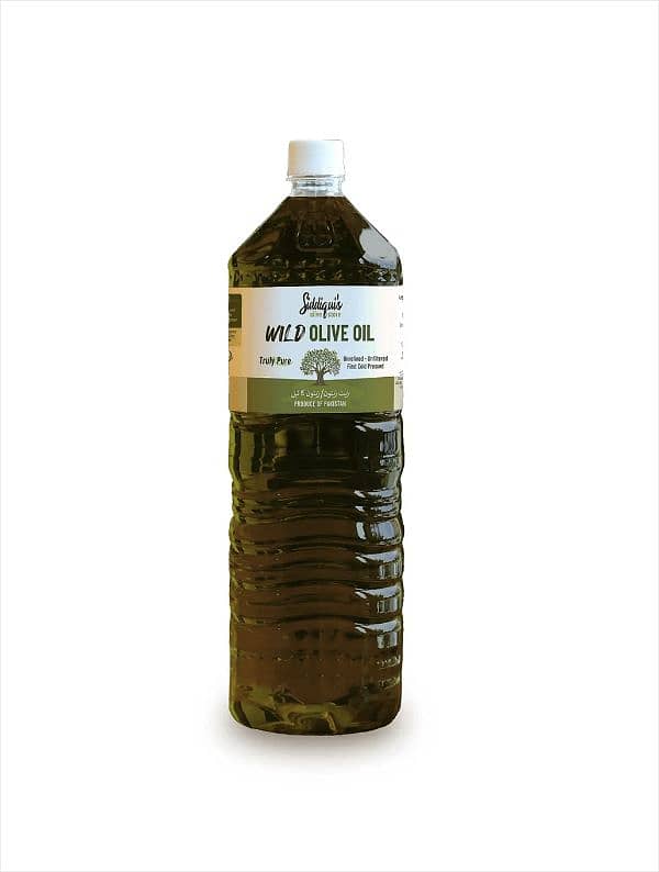 Olive Oil (wild black zaitoon oil) 3