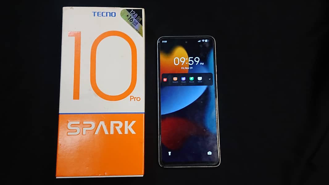 Tecno spark 10pro ____128\16gb 1