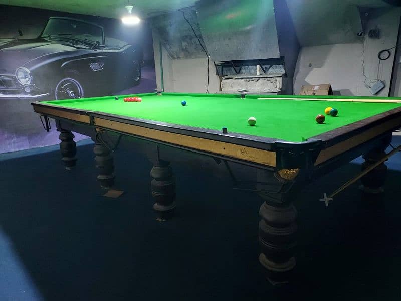 6'×12' snooker table for sale 0