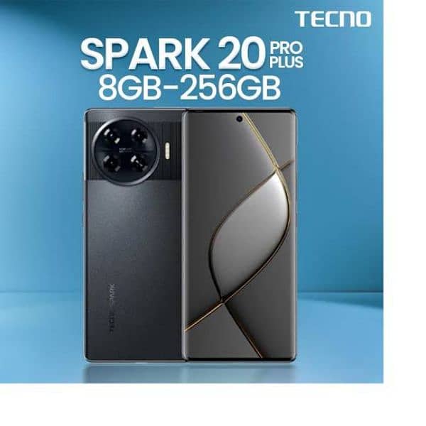 Tecno Spark 20 Pro+ , Color: Temporal Orbits 0