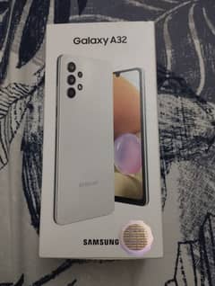 Galaxy Snmsung A32 ROM 128GB RAM 6GB Pearl White Color