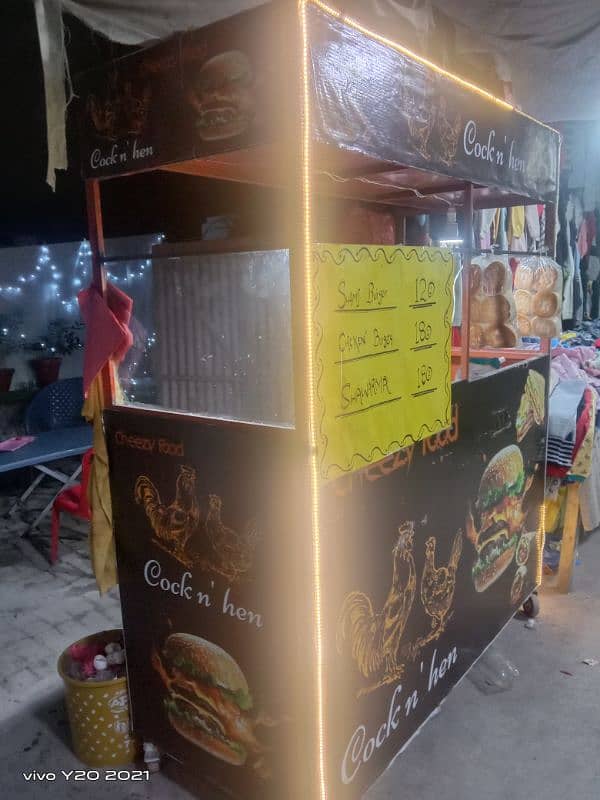 Burger Shawarma Counter For Sale 1