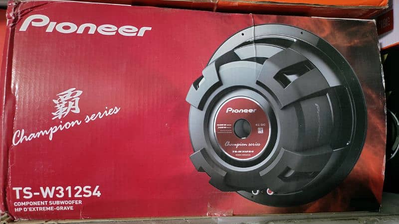 Pioneer Original 12 Inch Box Packed Subwoofer 1600 Watts. 0