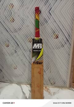 MB MALIK ORIGNAL HARD BALL BAT TIGER ADDITION 10/10 condition