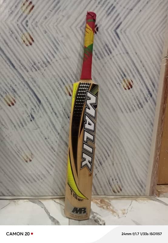 MB MALIK ORIGNAL HARD BALL BAT TIGER ADDITION 10/10 condition 2