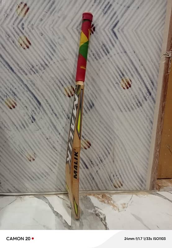 MB MALIK ORIGNAL HARD BALL BAT TIGER ADDITION 10/10 condition 4