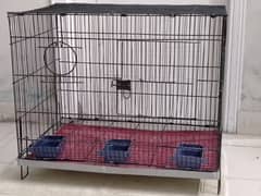 Cage Available in Good Condition 24" X 18" X 16" (Guage 10-16)