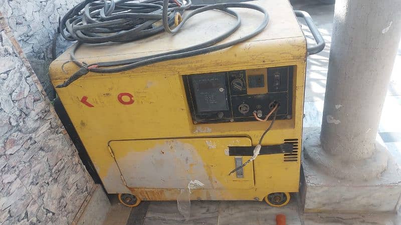 kipor diesel Welding genrator 6KVA 0