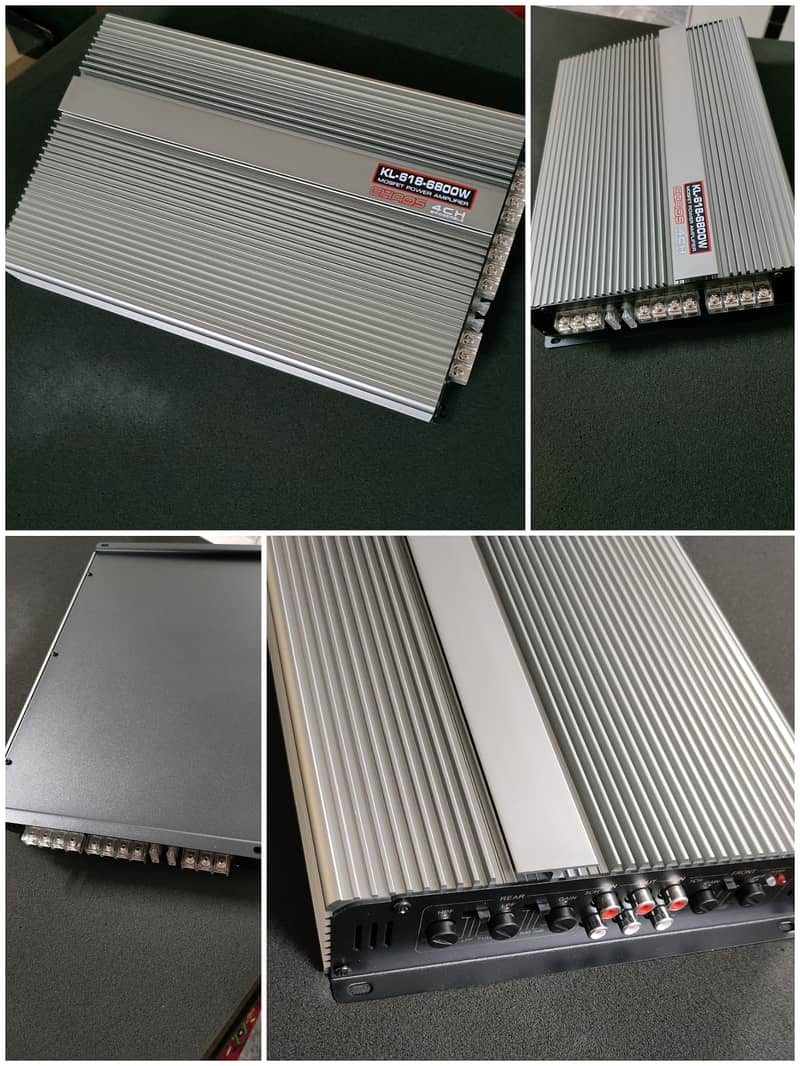 Chaos 4 Channel Car Amplifier. (New) Made in Korea. Price Dead Final 0