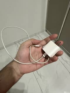 apple iPhone original charger with cable