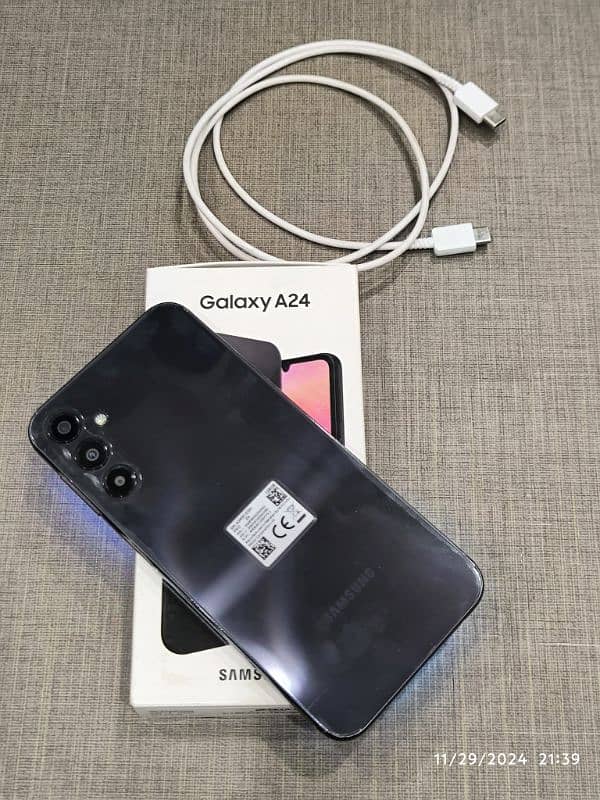 Samsung Galaxy A24 4G | used | Dual Sim | PTA | 8/128 | Scratchless 7