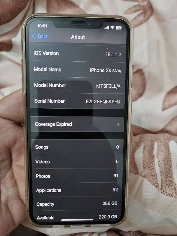 iphone xs max 256 gb pta approved 1