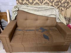 2 seater sofa x2 with covers