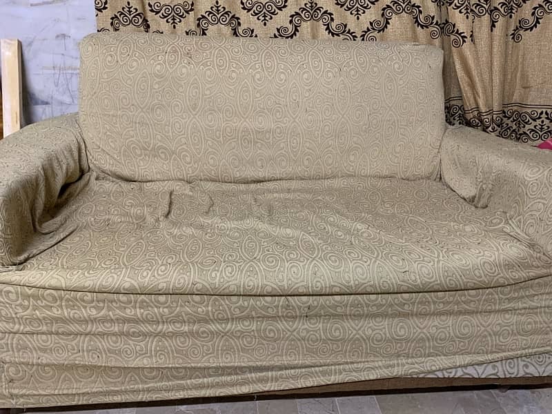 2 seater sofa x2 with covers 1