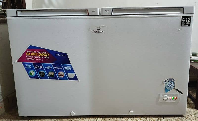 dawlance inverter deep freezer 1