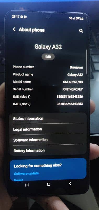 Samsung A32 white 2