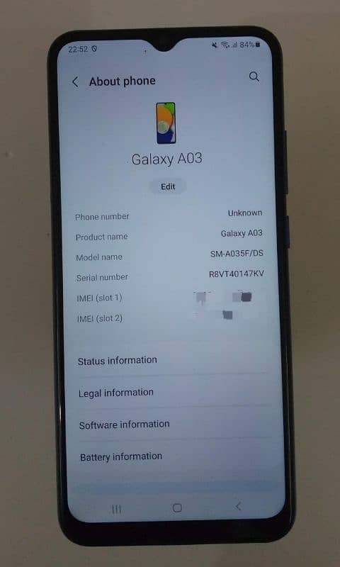 Samsung A03 is up for sale! 1