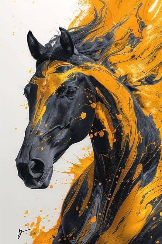 Custome horse paintings 1