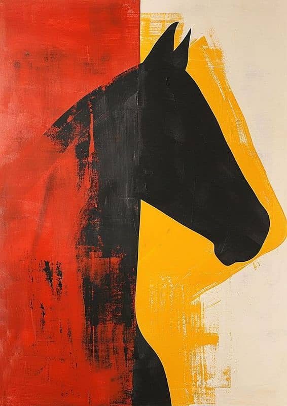 Custome horse paintings 4