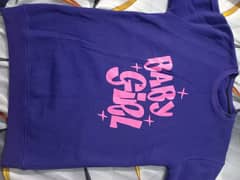 baby girl sweatshirt